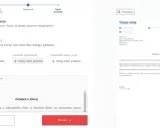 Uzupełnianie treści podania o pracę w szkole. Możesz wybrać gotowy szablon lub napisać własny tekst.