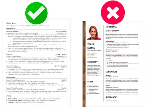 Poprawny przykład CV po angielsku z sekcją doświadczenia, edukacji i umiejętności.