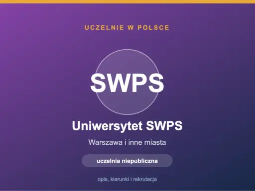 Uniwersytet SWPS, uczelnia niepubliczna w Warszawie i innych miastach.