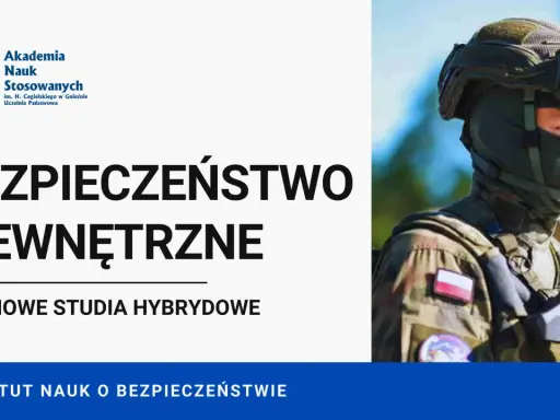 Bezpieczeństwo wewnętrzne Poznań: Akademia Nauk Stosowanych oferuje darmowe studia hybrydowe. Na zdjęciu żołnierz w pełnym rynsztunku.